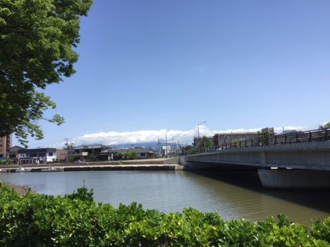 山形県酒田市　景色